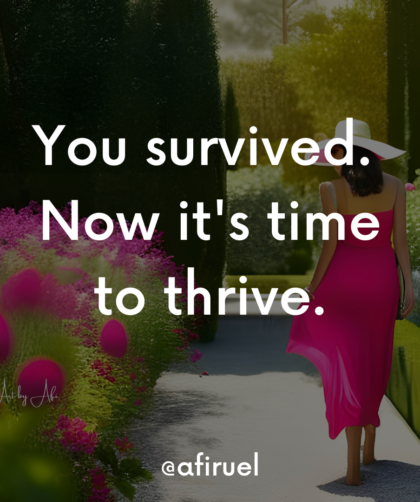 it's time to thrive
