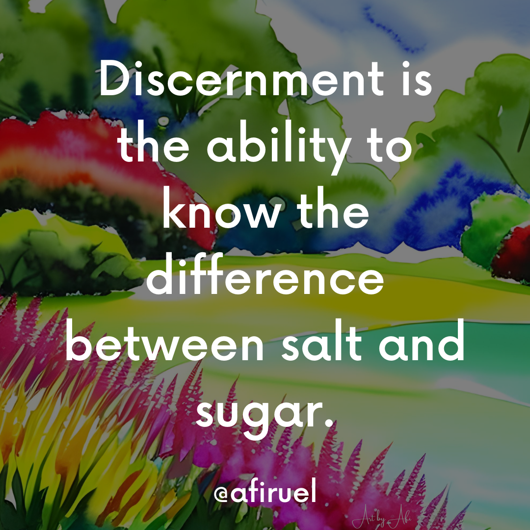 Daily Life Talks: Discernment - Afi Ruel