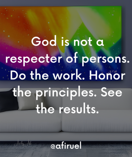 do the work