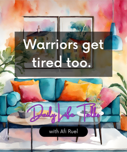 warriors get tired too