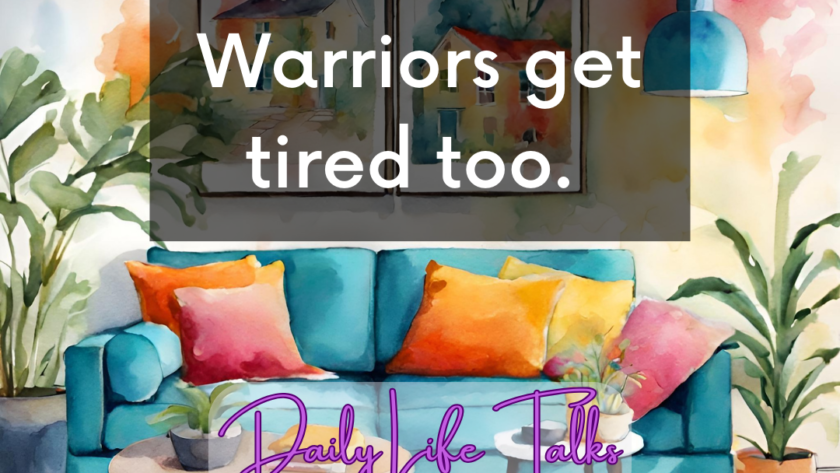 warriors get tired too